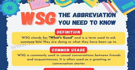 whats does wsg mean|WSG Meaning: What Does WSG Mean in Texting and。